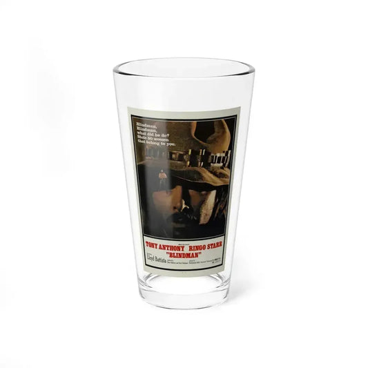 BLINDMAN 1971 Movie Poster - Pint Glass 16oz 16oz - Go Mug Yourself
