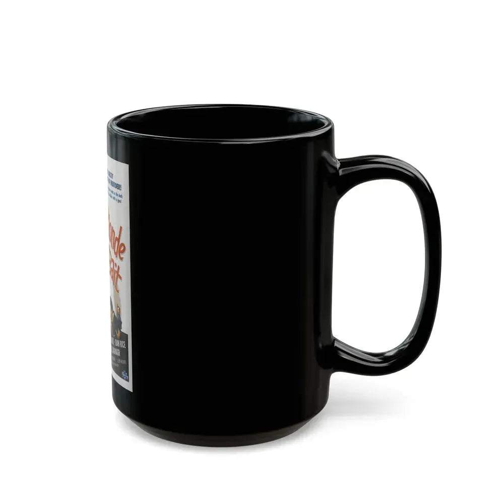 BLONDE BAIT 1956 Movie Poster - Black Coffee Mug - Go Mug Yourself