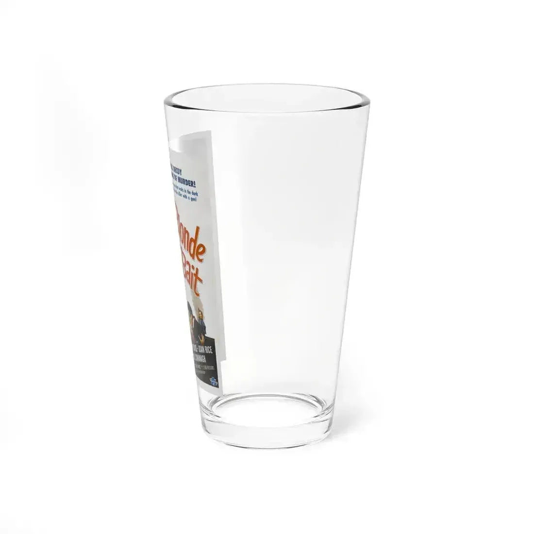 BLONDE BAIT 1956 Movie Poster - Pint Glass 16oz - Go Mug Yourself
