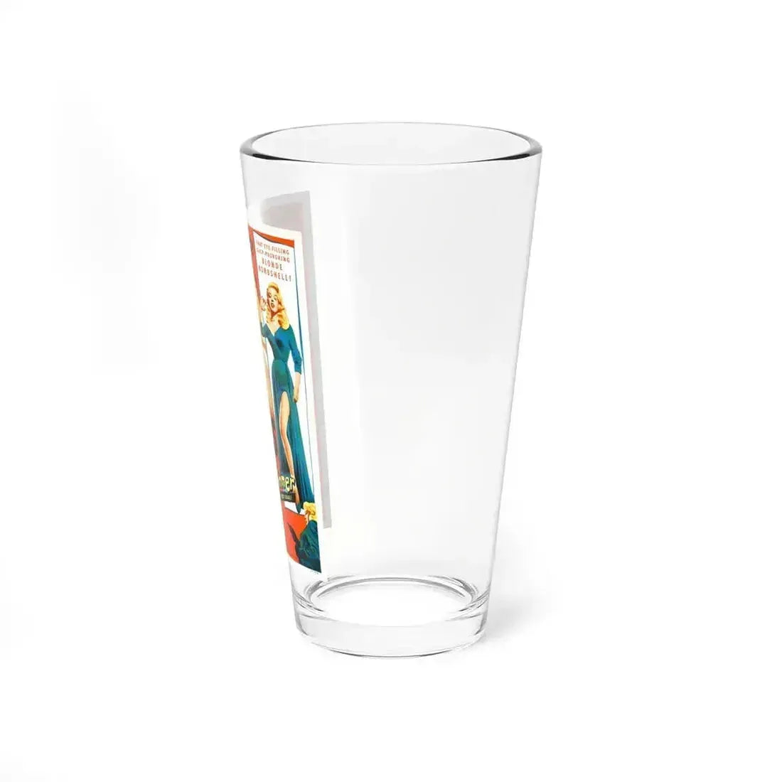 BLONDE SINNER 1956 Movie Poster - Pint Glass 16oz - Go Mug Yourself