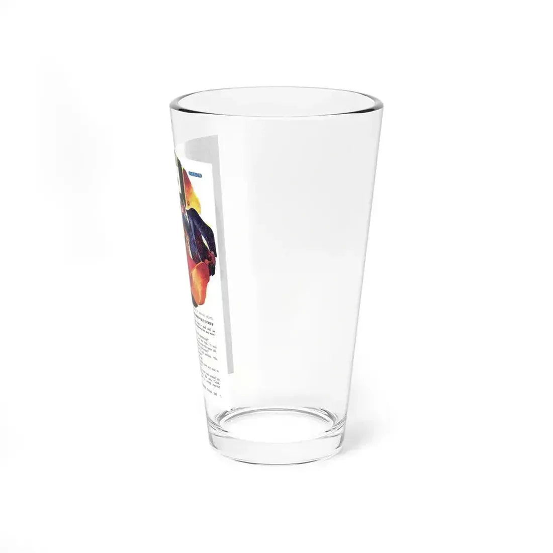 Blonde Trap, Man Junior, October 1948 (Magazine Illustration) Pint Glass 16oz - Go Mug Yourself