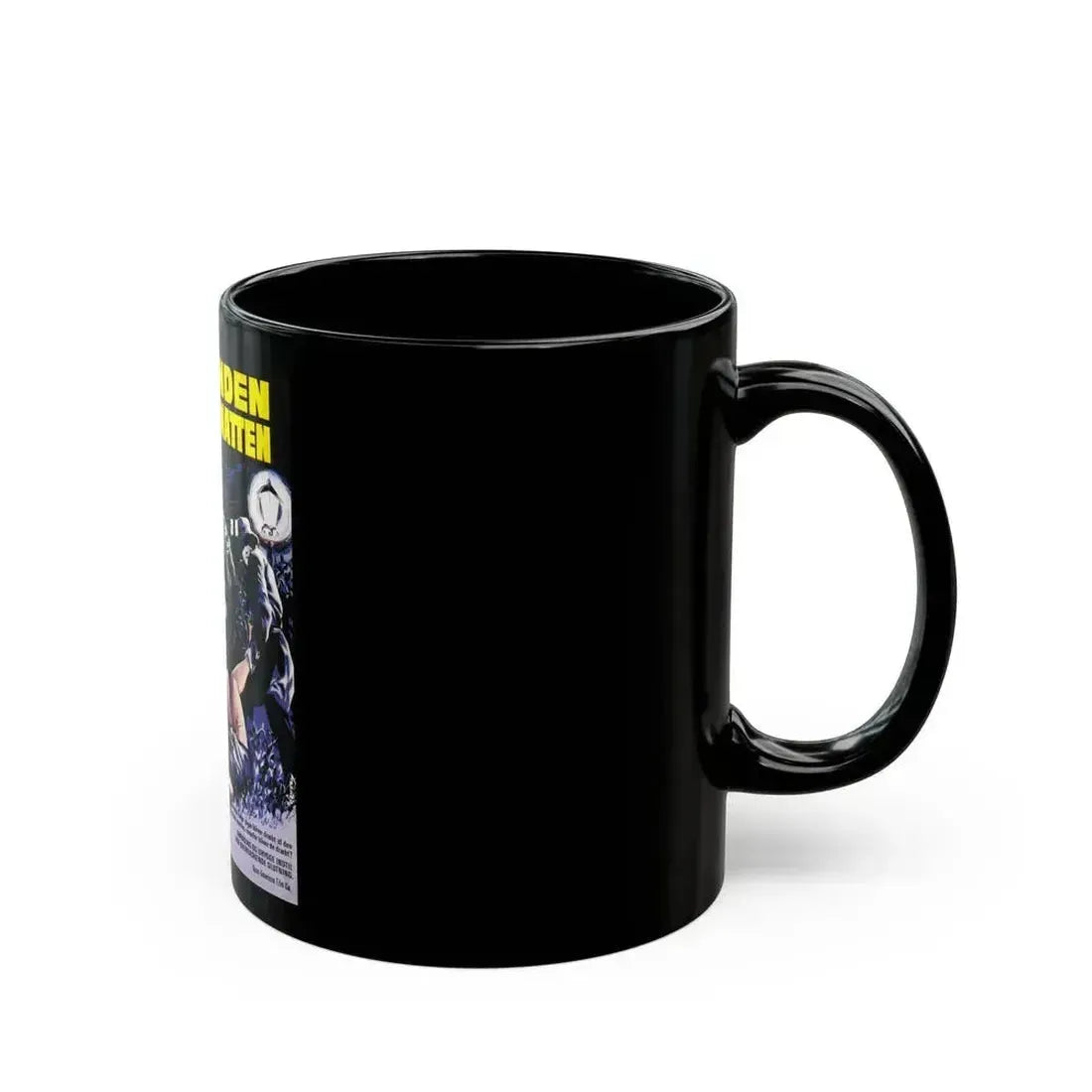 BLOOD AND BLACK LACE (DANISH) 1964 Movie Poster - Black Coffee Mug - Go Mug Yourself