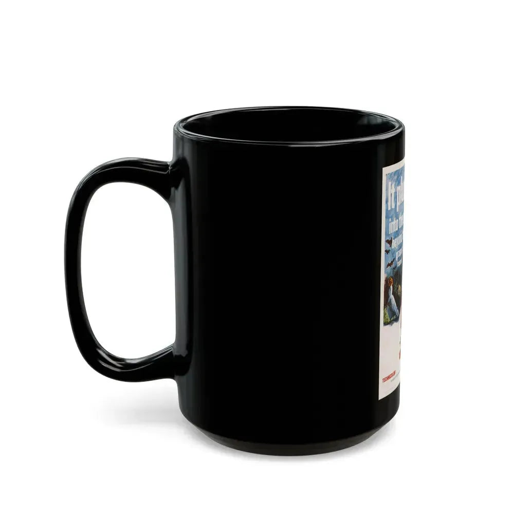 BLOOD AND ROSES 1960 Movie Poster - Black Coffee Mug - Go Mug Yourself