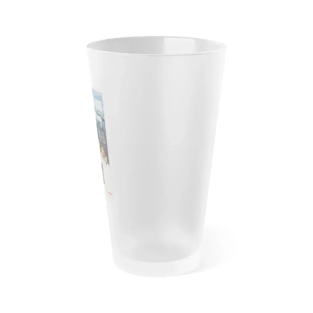 BLOOD AND ROSES 1960 Movie Poster - Frosted Pint Glass 16oz - Go Mug Yourself