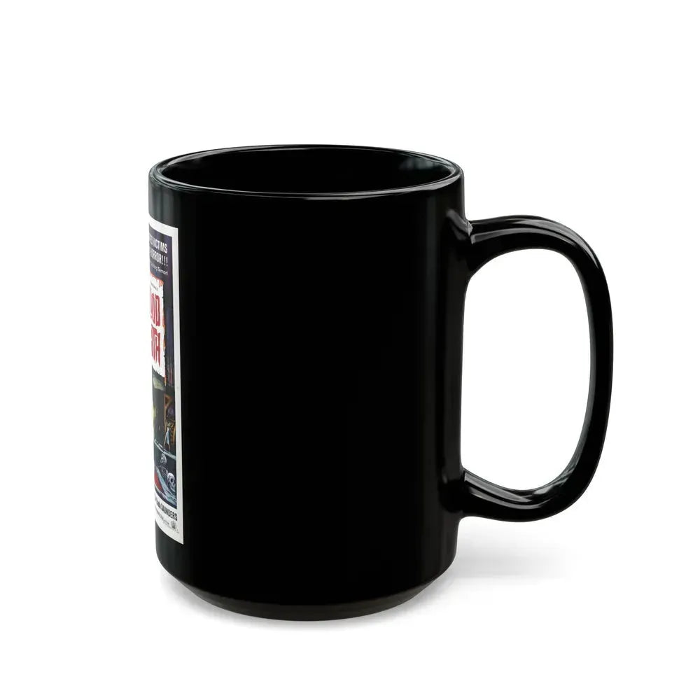 BLOOD BATH 1966 Movie Poster - Black Coffee Mug - Go Mug Yourself