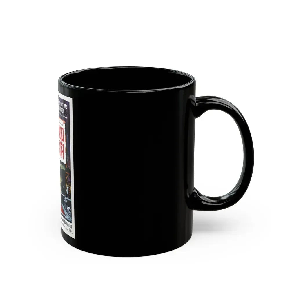 BLOOD BATH 1966 Movie Poster - Black Coffee Mug - Go Mug Yourself