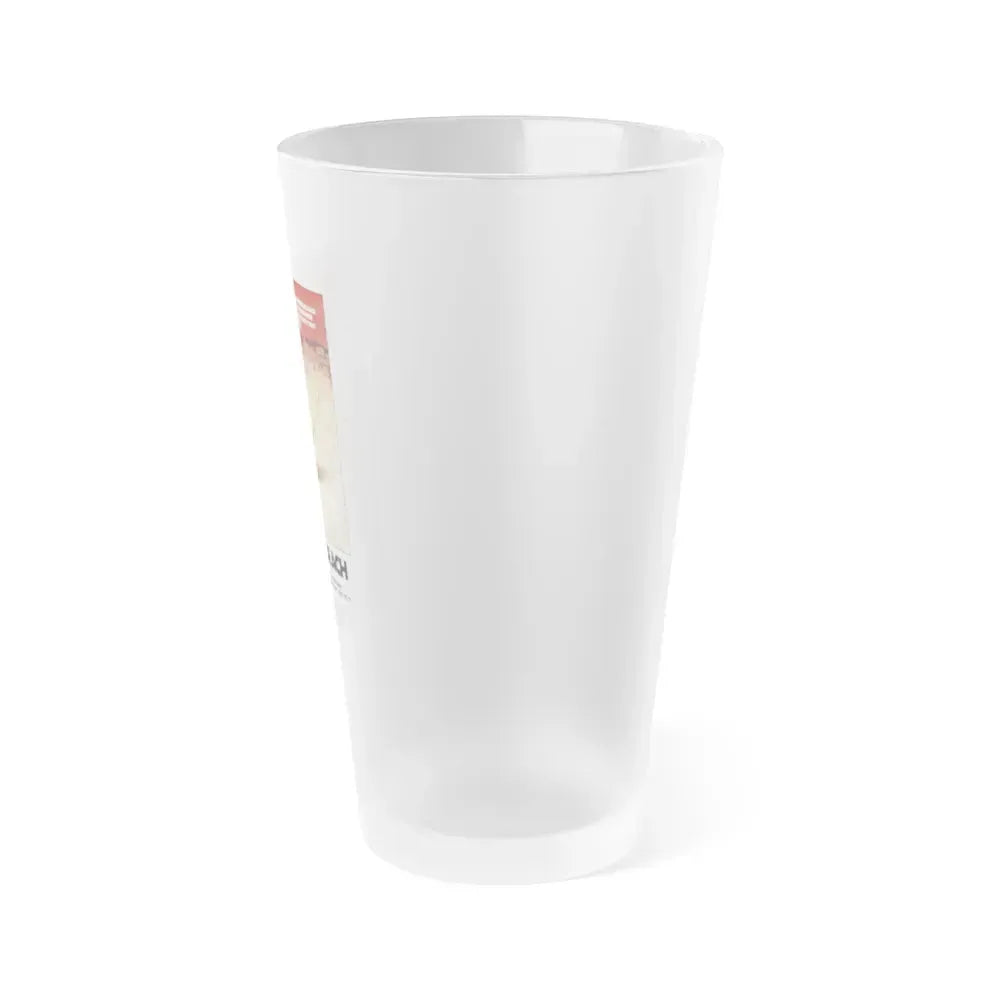 BLOOD BEACH 1981 Movie Poster - Frosted Pint Glass 16oz - Go Mug Yourself