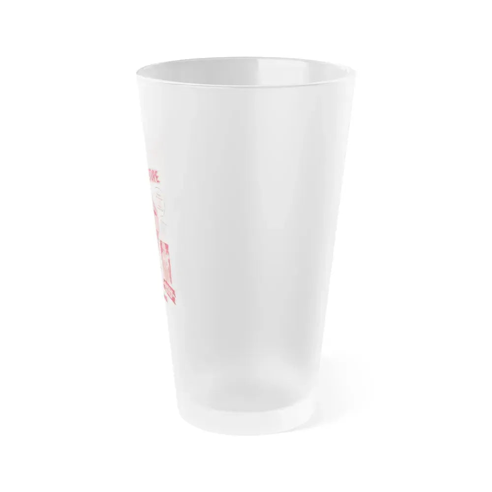 BLOOD CREATURE (TERROR IS A MAN) 1959 Movie Poster - Frosted Pint Glass 16oz - Go Mug Yourself