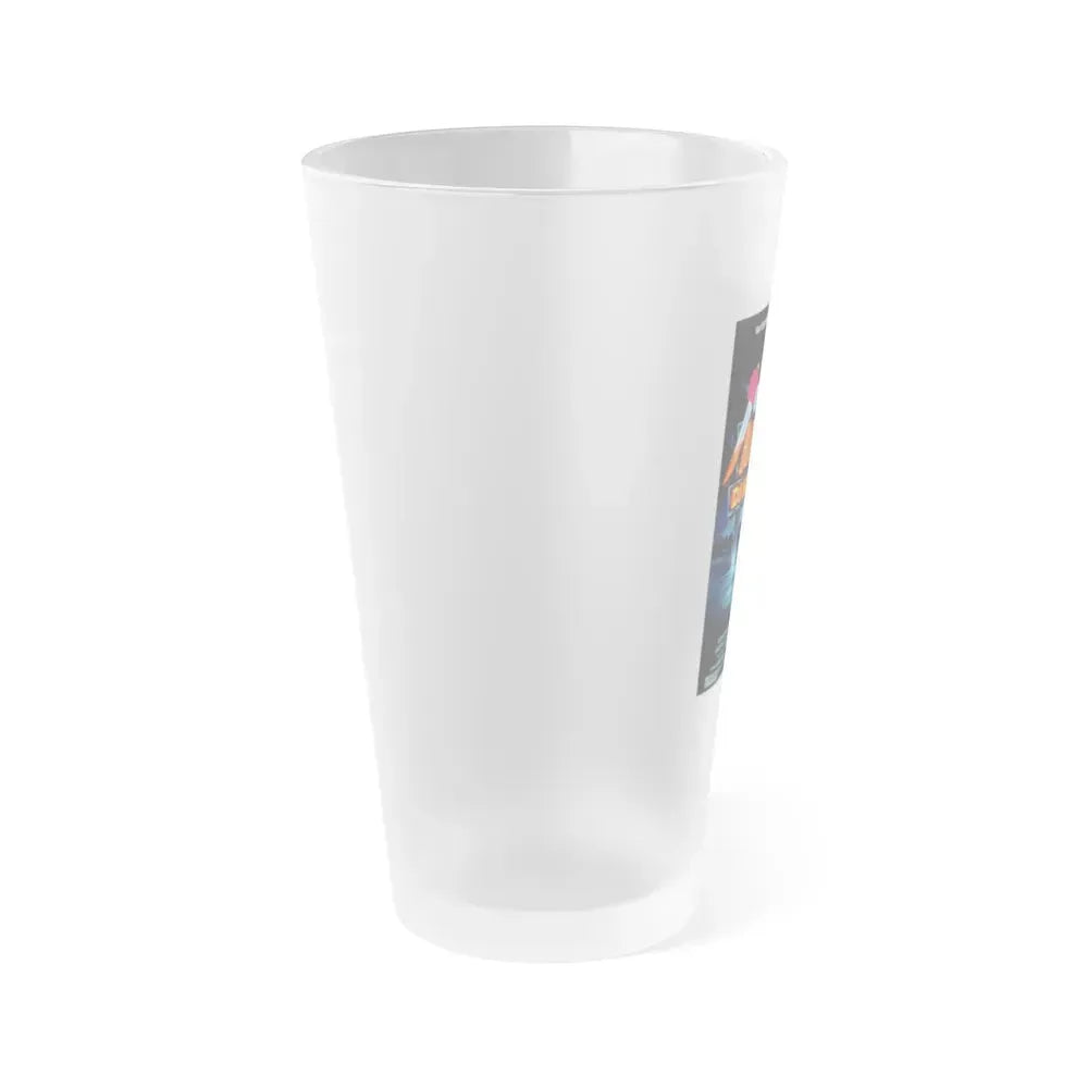 BLOOD DINER 1987 Movie Poster - Frosted Pint Glass 16oz - Go Mug Yourself