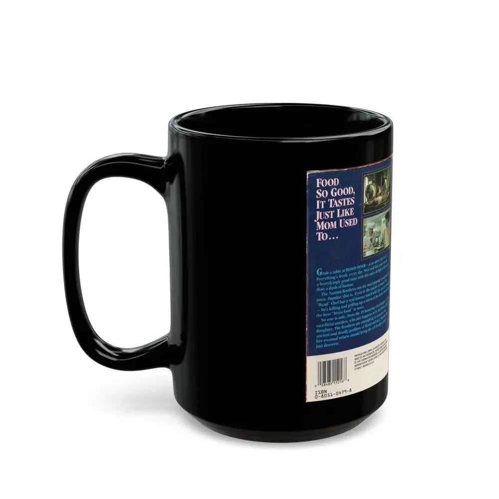 BLOOD DINER (VHS COVER) - Black Coffee Mug - Go Mug Yourself