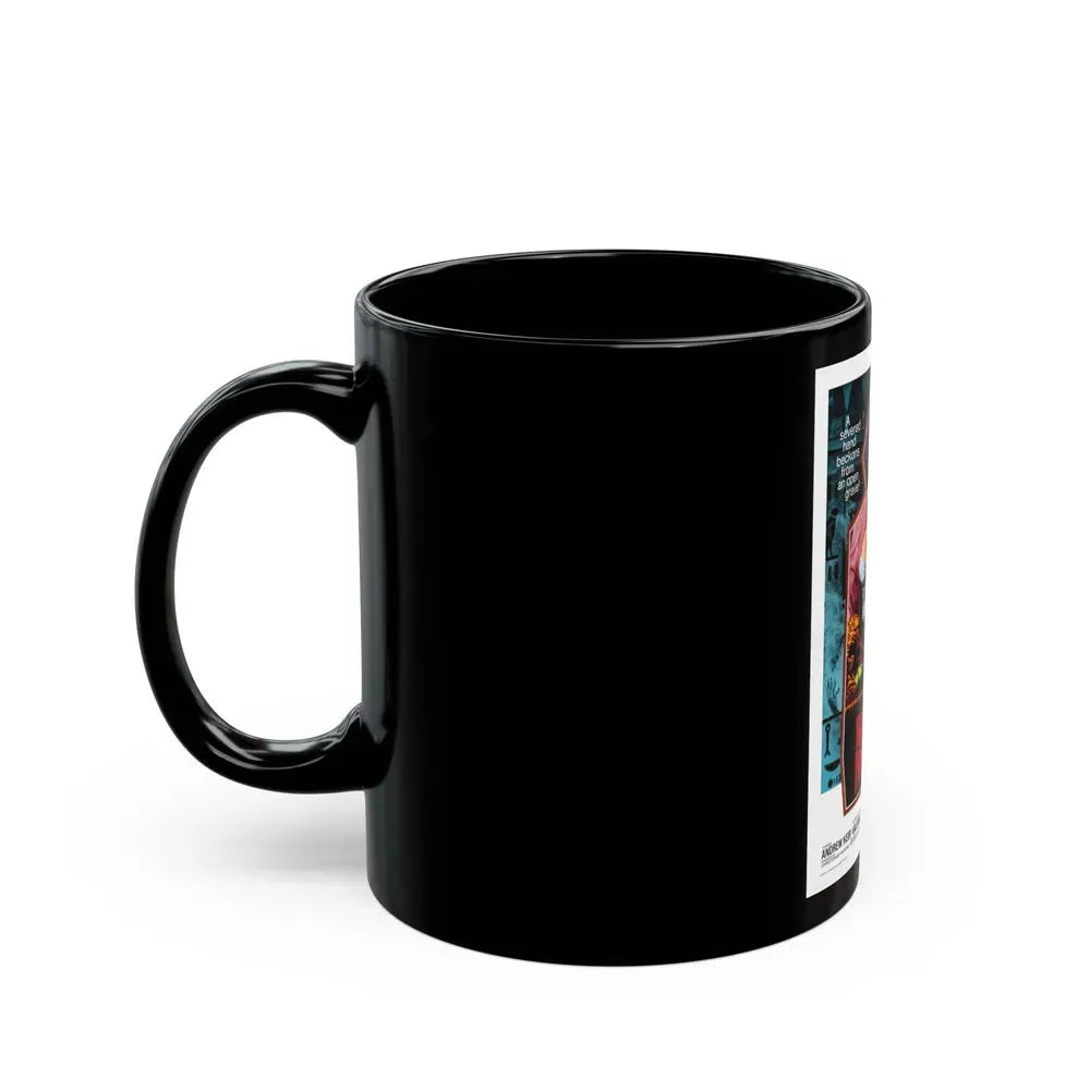 BLOOD FROM THE MUMMY'S TOMB 1971 Movie Poster - Black Coffee Mug - Go Mug Yourself