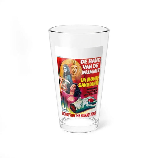 BLOOD FROM THE MUMMY'S TOMB (BELGIAN) 1971 Movie Poster - Pint Glass 16oz 16oz - Go Mug Yourself