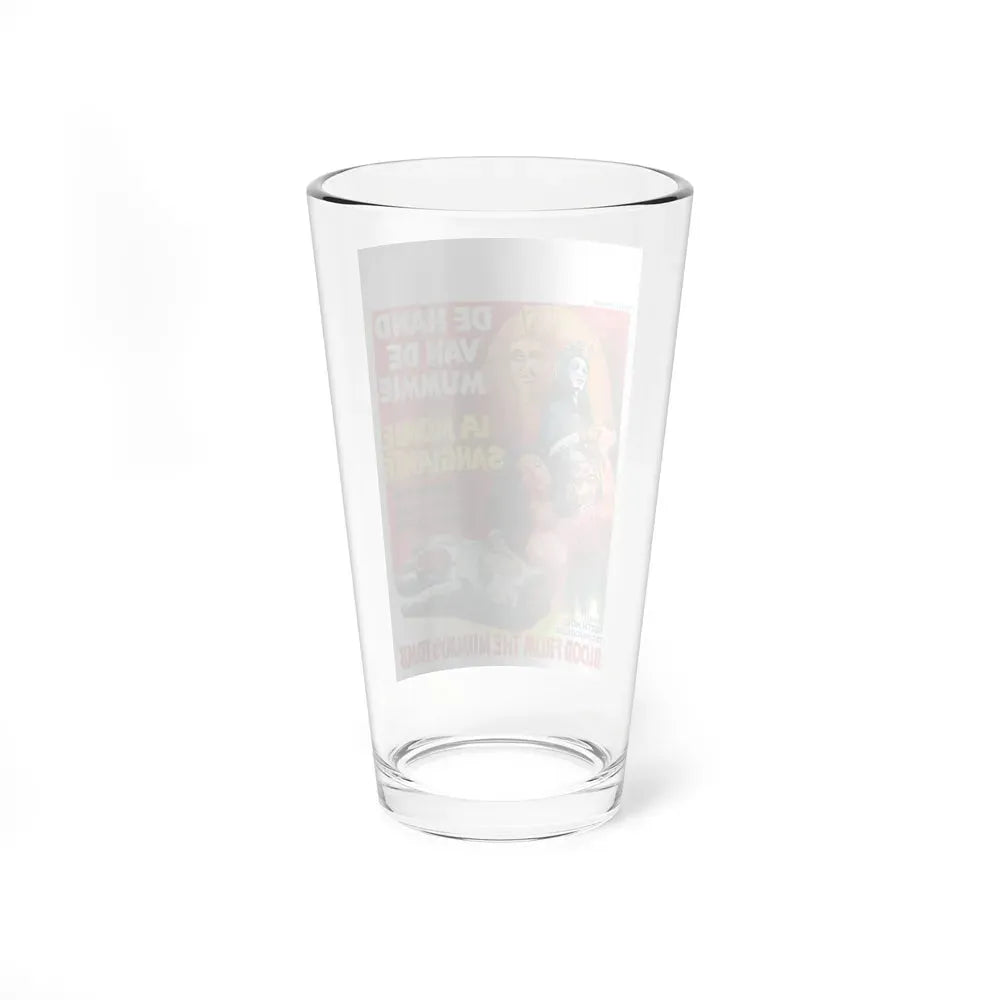 BLOOD FROM THE MUMMY'S TOMB (BELGIAN) 1971 Movie Poster - Pint Glass 16oz - Go Mug Yourself