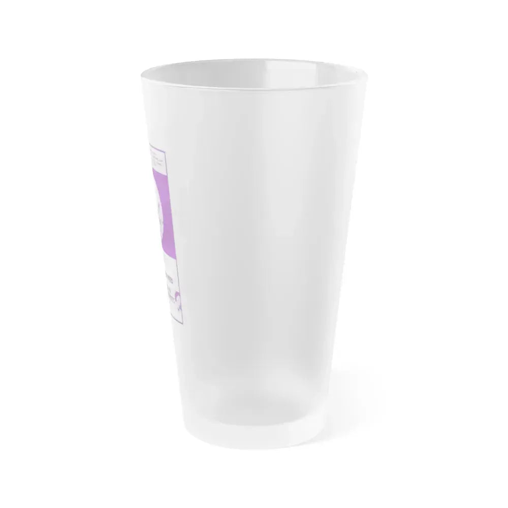 BLOOD IN THE STREETS 1973 Movie Poster - Frosted Pint Glass 16oz - Go Mug Yourself