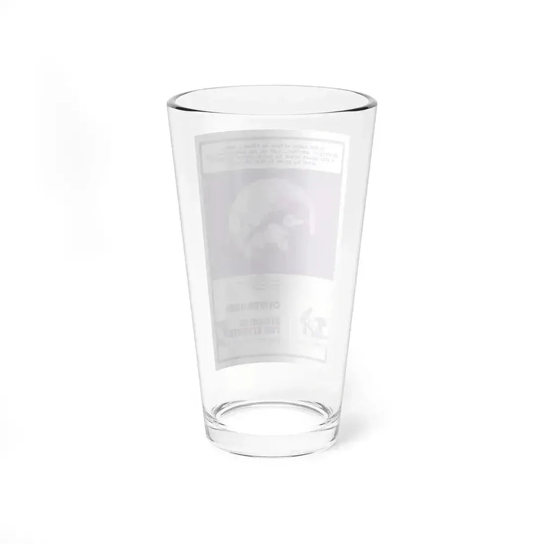 BLOOD IN THE STREETS 1973 Movie Poster - Pint Glass 16oz - Go Mug Yourself
