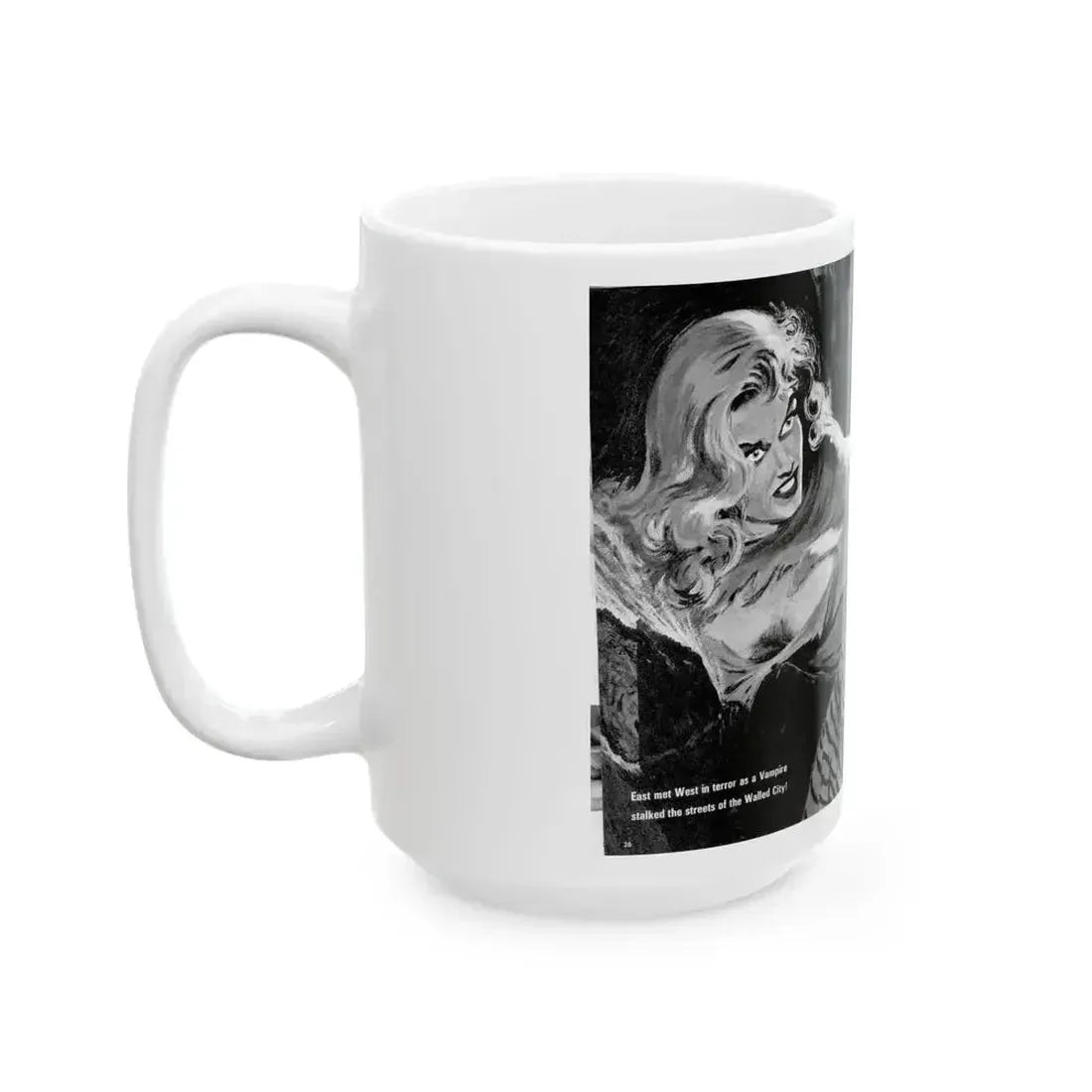 Blood Killer of Berlin, Man's Life, August 1970_1 - White Coffee Mug - Go Mug Yourself