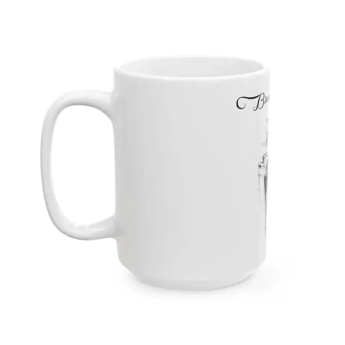 Blood Money (1), Collier's, March 10, 1928 - White Coffee Mug - Go Mug Yourself