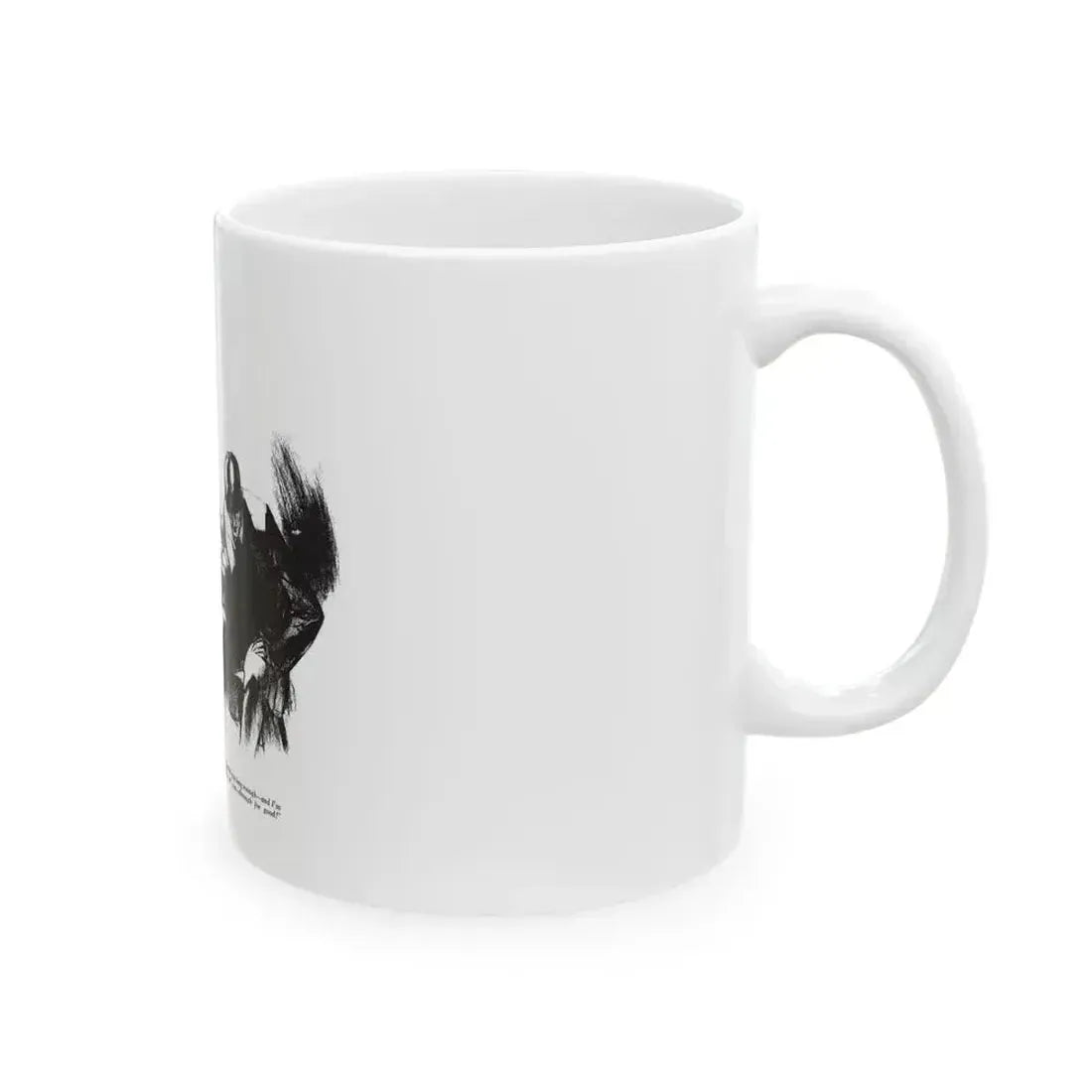 Blood Money (2), Collier's, March 10, 1928 - White Coffee Mug - Go Mug Yourself