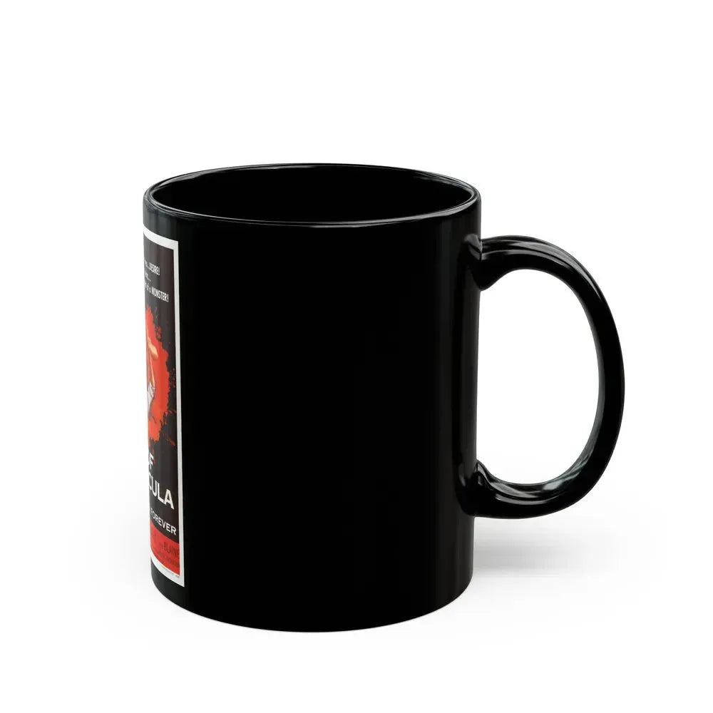 BLOOD OF DRACULA 1957 Movie Poster - Black Coffee Mug - Go Mug Yourself