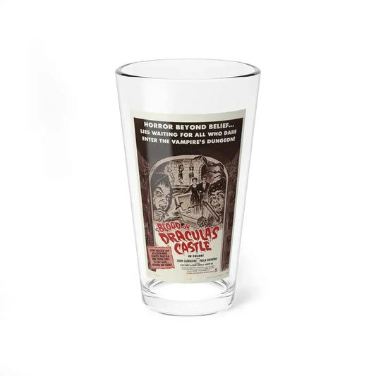 BLOOD OF DRACULA'S CASTLE 1969 Movie Poster - Pint Glass 16oz 16oz - Go Mug Yourself