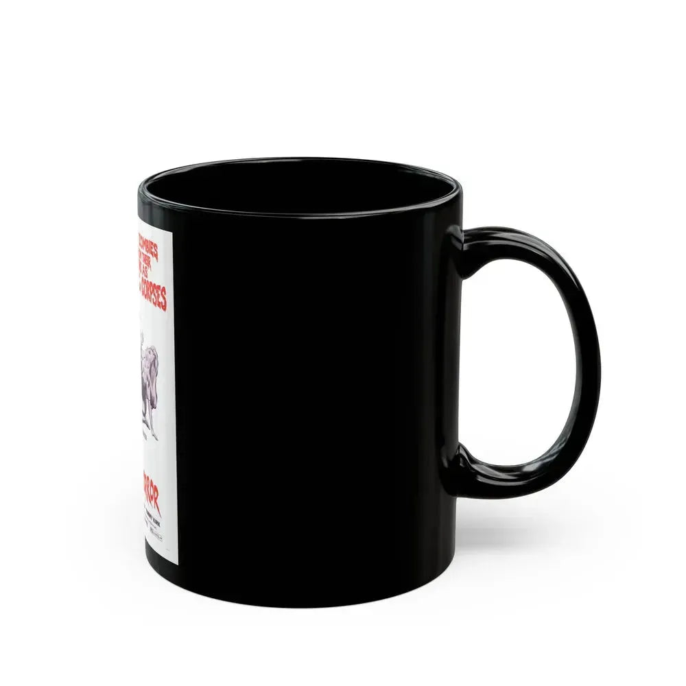 BLOOD OF GHASTLY HORROR 1971 Movie Poster - Black Coffee Mug - Go Mug Yourself