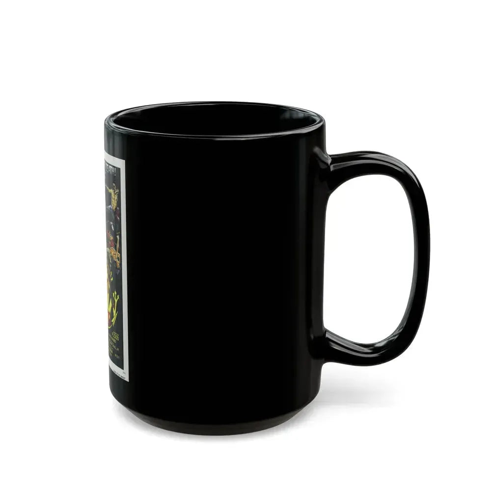 BLOOD OF THE DRAGON 1971 Movie Poster - Black Coffee Mug - Go Mug Yourself