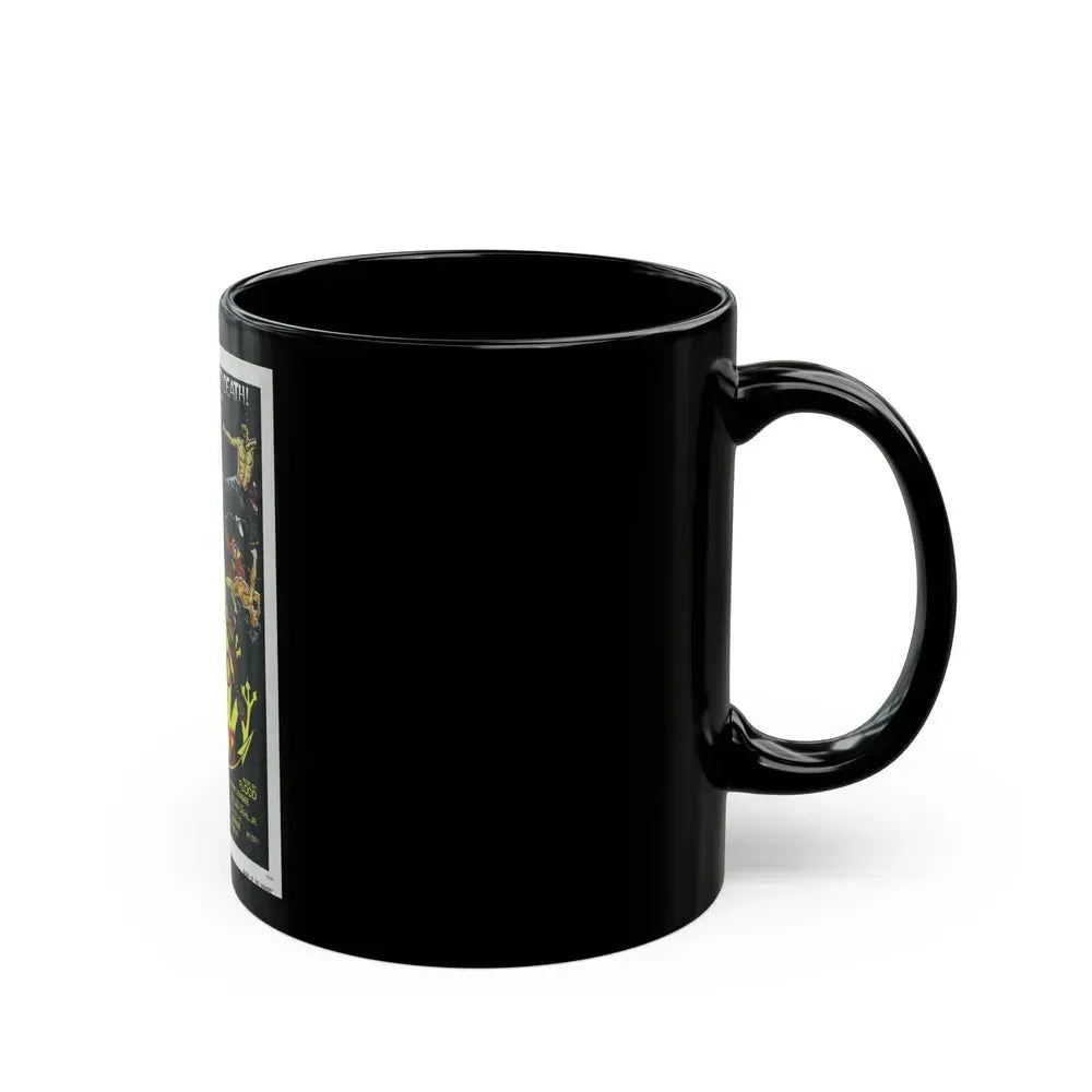 BLOOD OF THE DRAGON 1971 Movie Poster - Black Coffee Mug - Go Mug Yourself