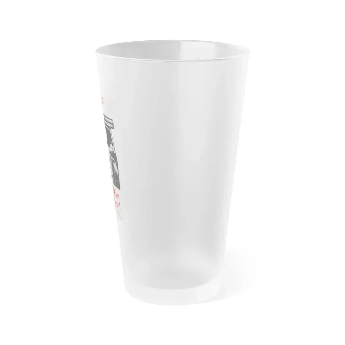 BLOOD OF THE MAN DEVIL (HOUSE OF THE BLACK DEATH) 1965 Movie Poster - Frosted Pint Glass 16oz - Go Mug Yourself