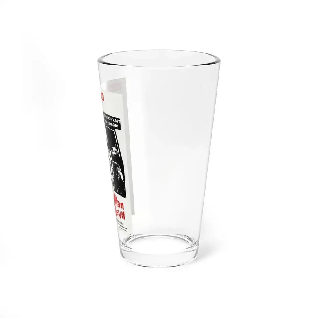 BLOOD OF THE MAN DEVIL (HOUSE OF THE BLACK DEATH) 1965 Movie Poster - Pint Glass 16oz - Go Mug Yourself
