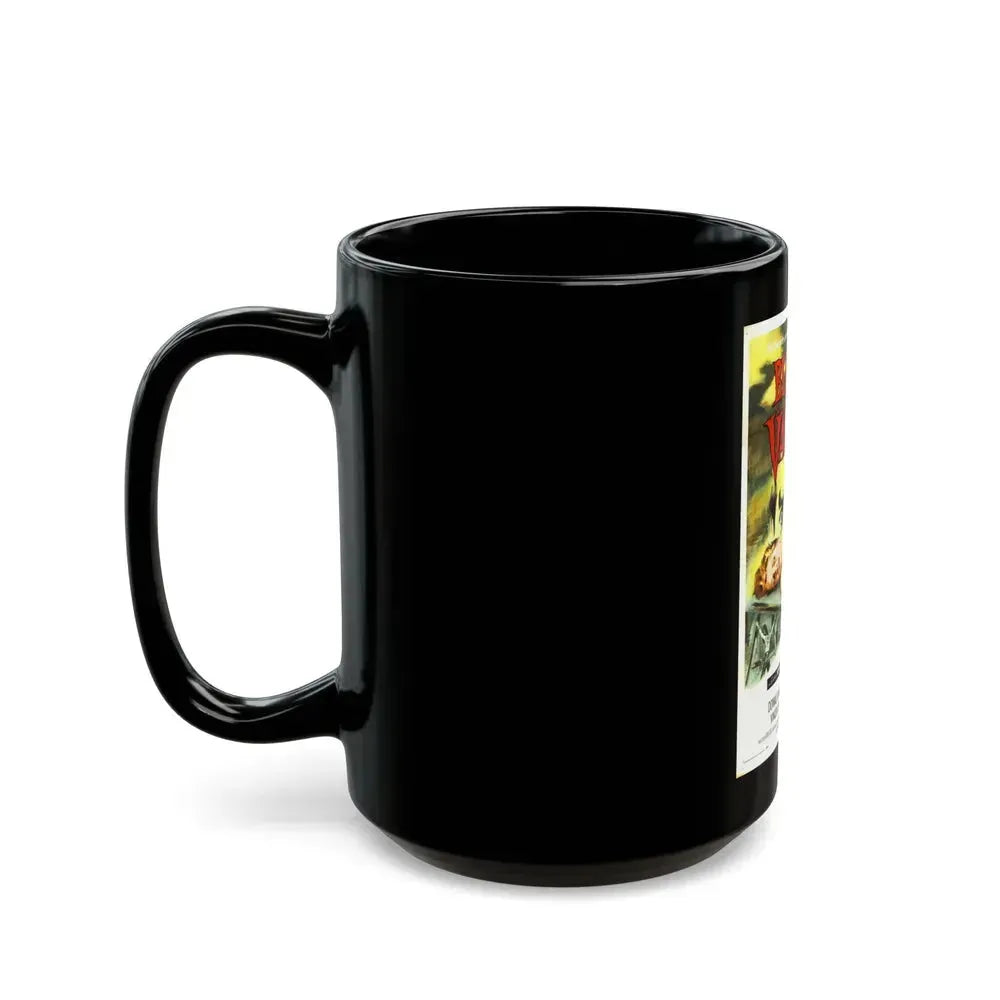 BLOOD OF THE VAMPIRE 1958 Movie Poster - Black Coffee Mug - Go Mug Yourself