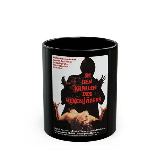 BLOOD ON SATAN'S CLAW (GERMANY) 1971 Movie Poster - Black Coffee Mug 11oz - Go Mug Yourself
