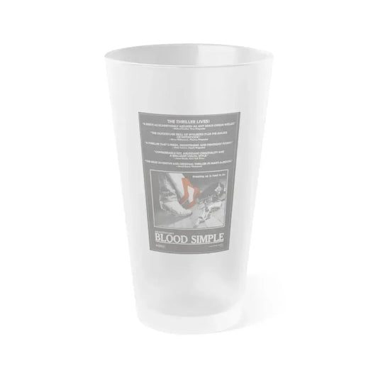 BLOOD SIMPLE (2) 1984 Movie Poster - Frosted Pint Glass 16oz 16oz Frosted - Go Mug Yourself