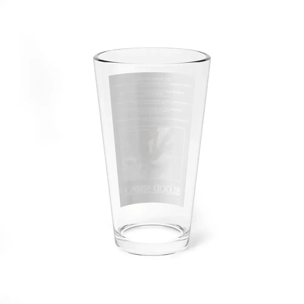 BLOOD SIMPLE (2) 1984 Movie Poster - Pint Glass 16oz - Go Mug Yourself