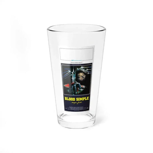 BLOOD SIMPLE (ITALIAN) 1984 Movie Poster - Pint Glass 16oz 16oz - Go Mug Yourself