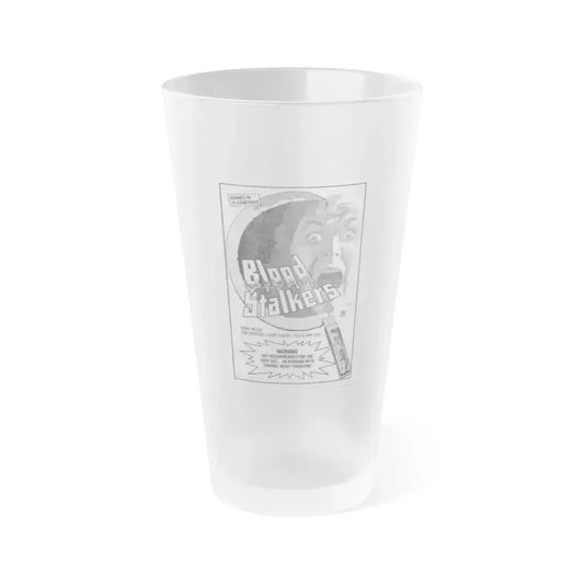 BLOOD STALKERS (THE NIGHT DANIEL DIED) 1976 Movie Poster - Frosted Pint Glass 16oz 16oz Frosted - Go Mug Yourself