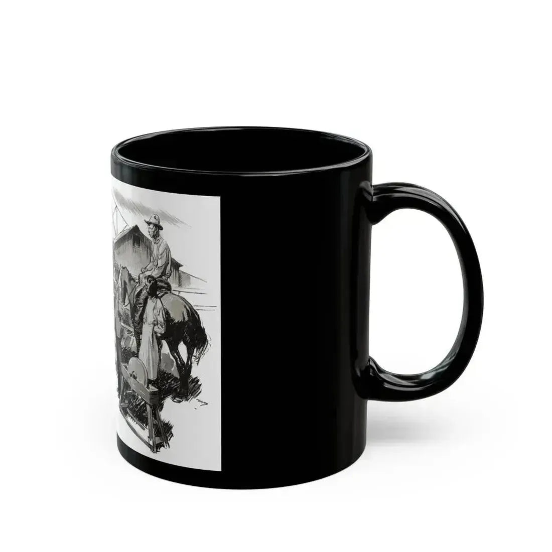 Blood Will Tell, Cosmopolitan, September 1930 - Black Coffee Mug - Go Mug Yourself