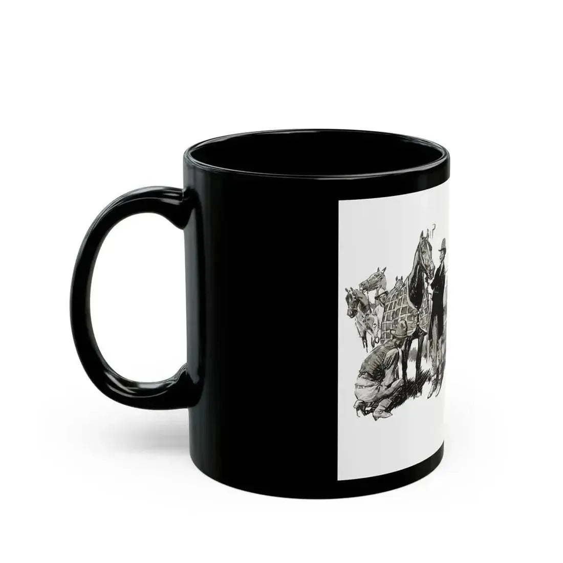 Blood Will Tell, Cosmopolitan, September 1930 - Black Coffee Mug - Go Mug Yourself