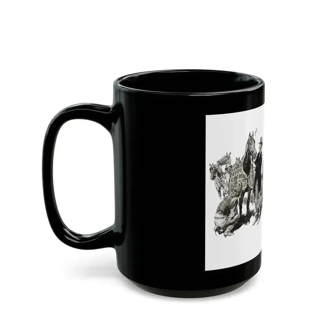 Blood Will Tell, Cosmopolitan, September 1930 - Black Coffee Mug - Go Mug Yourself
