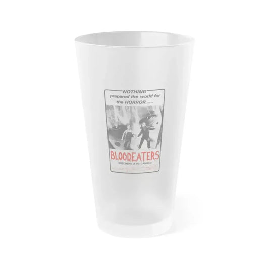 BLOODEATERS 1980 Movie Poster - Frosted Pint Glass 16oz 16oz Frosted - Go Mug Yourself