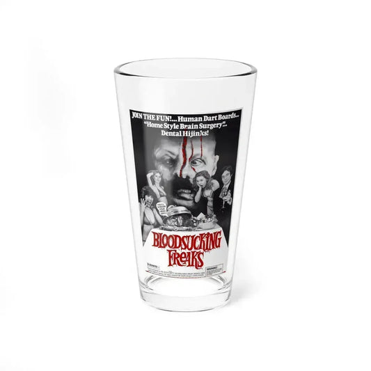 BLOODSUCKING FREAKS 1976 Movie Poster - Pint Glass 16oz 16oz - Go Mug Yourself