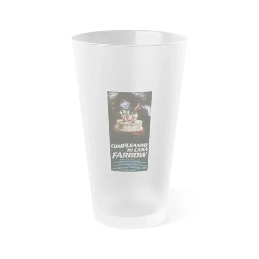 BLOODY BIRTHDAY (ITALIAN) 1981 Movie Poster - Frosted Pint Glass 16oz 16oz Frosted - Go Mug Yourself