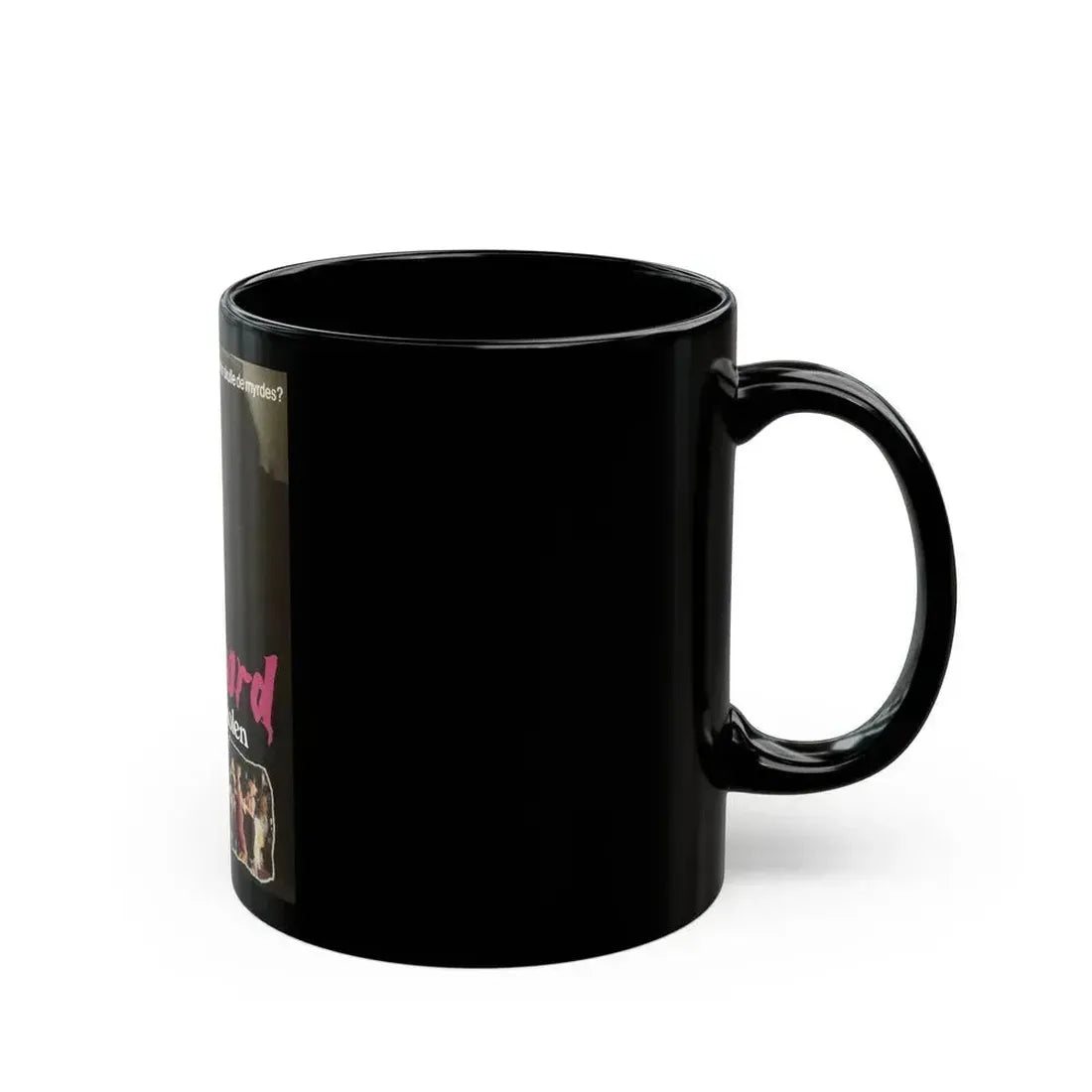 BLOODY MOON (DANISH) 1981 Movie Poster - Black Coffee Mug - Go Mug Yourself