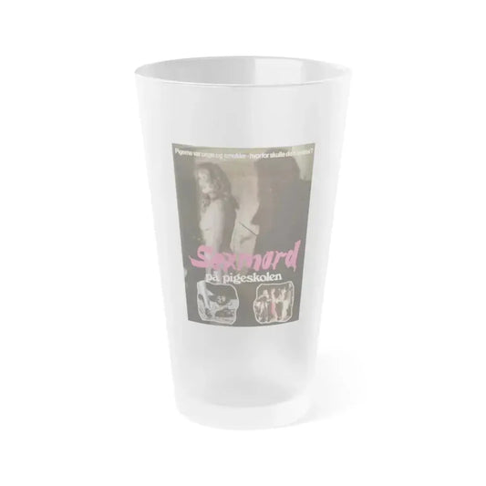 BLOODY MOON (DANISH) 1981 Movie Poster - Frosted Pint Glass 16oz 16oz Frosted - Go Mug Yourself