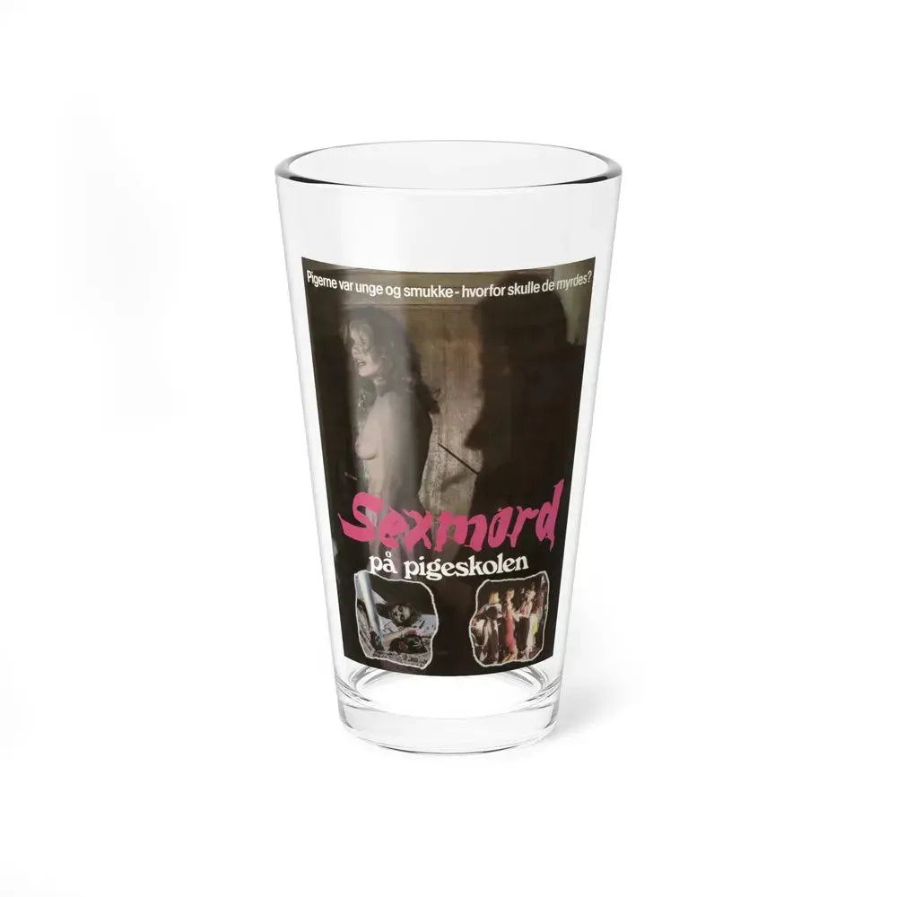 BLOODY MOON (DANISH) 1981 Movie Poster - Pint Glass 16oz 16oz - Go Mug Yourself