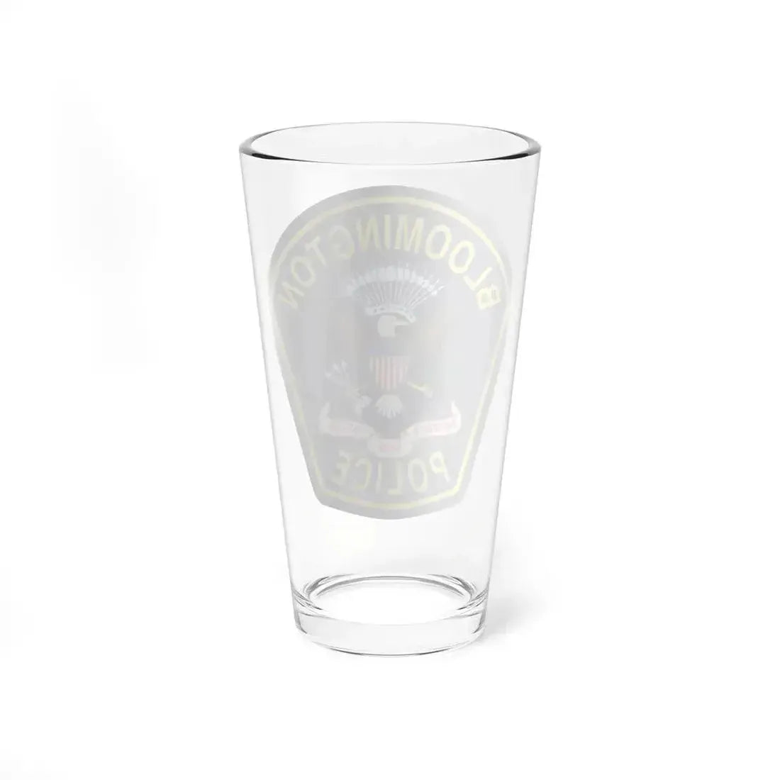 Bloomington Police Department Clinton Utah - Pint Glass 16oz - Go Mug Yourself