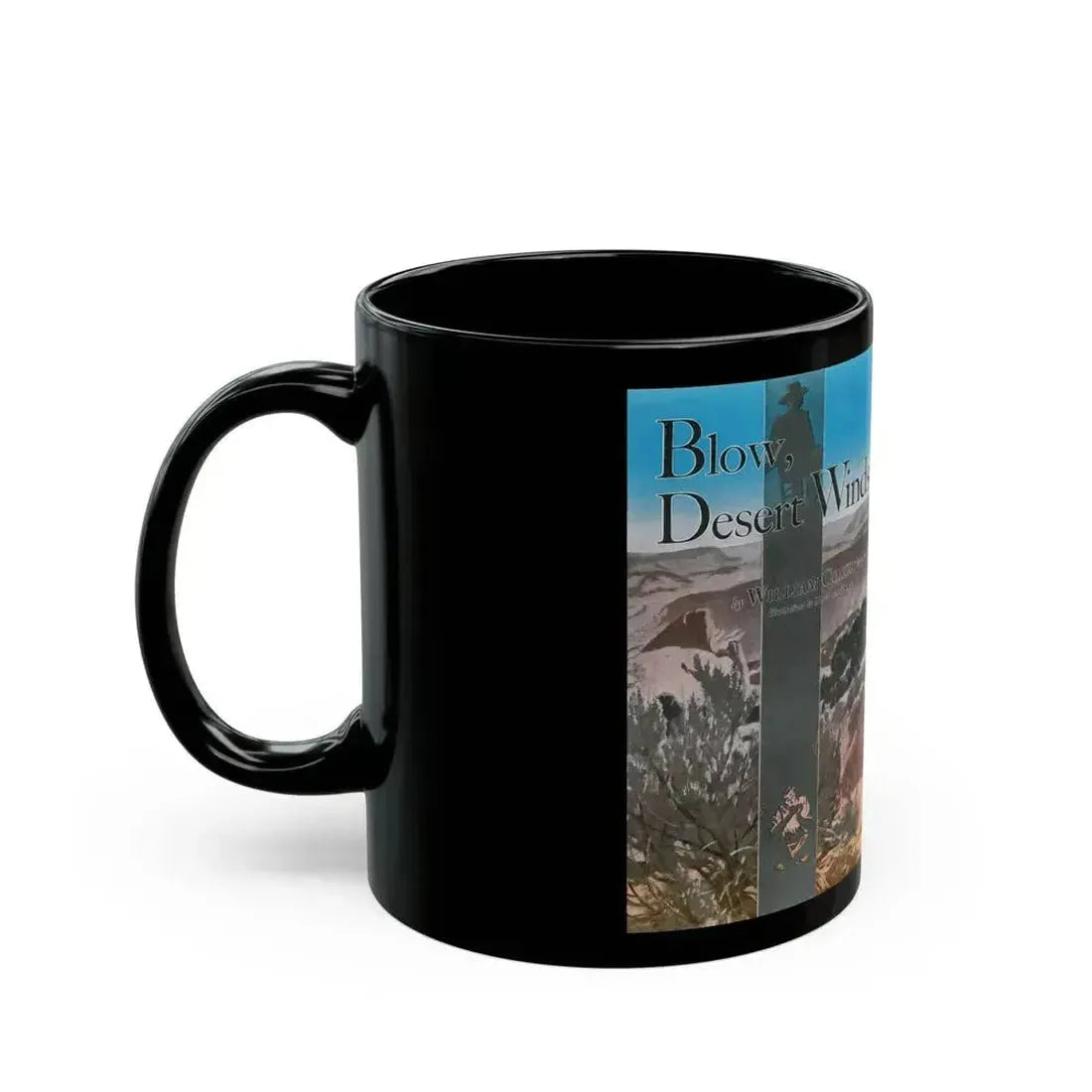 Blow, Desert Winds (1), Cosmopolitan, November 1934 - Black Coffee Mug - Go Mug Yourself