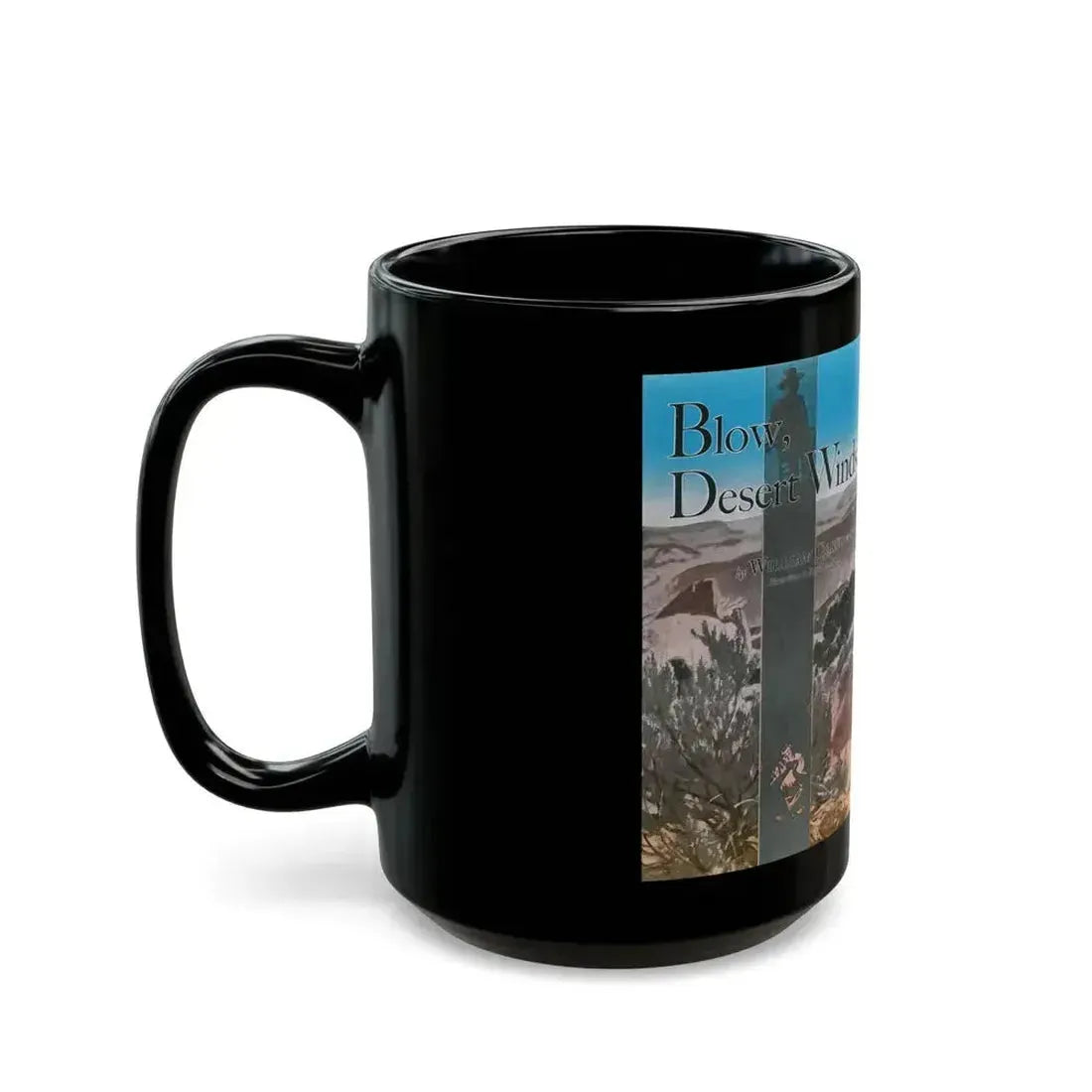 Blow, Desert Winds (1), Cosmopolitan, November 1934 - Black Coffee Mug - Go Mug Yourself