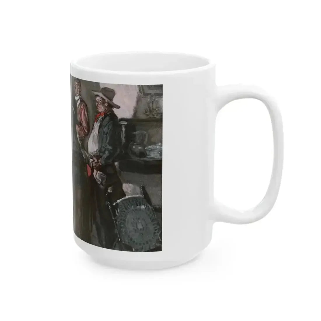 Blow, Desert Winds (3), Cosmopolitan, November 1934 - White Coffee Mug - Go Mug Yourself