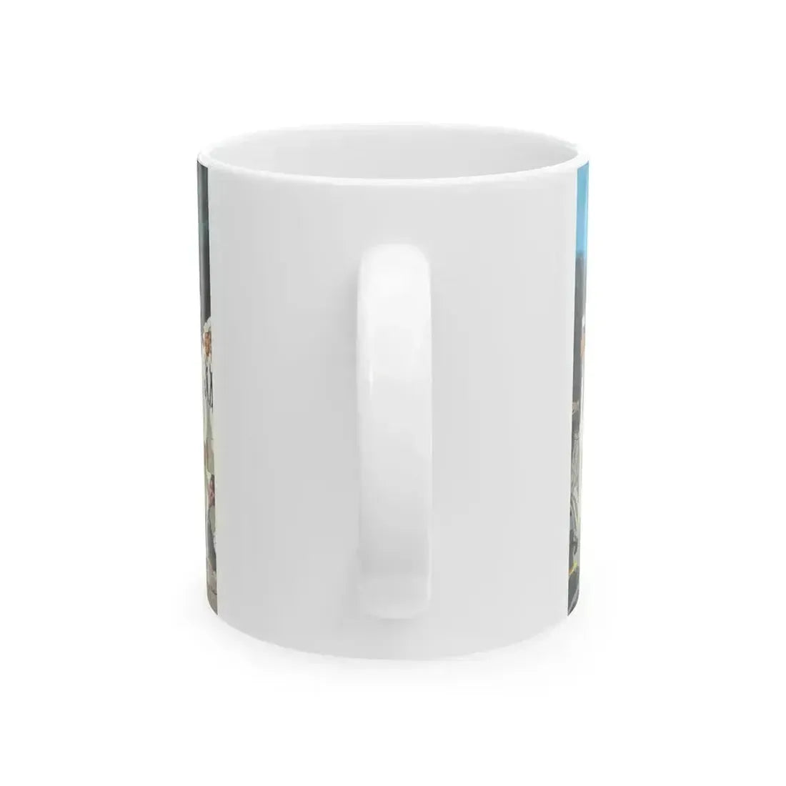 Blowing the Stokehole, story illustration - White Coffee Mug - Go Mug Yourself
