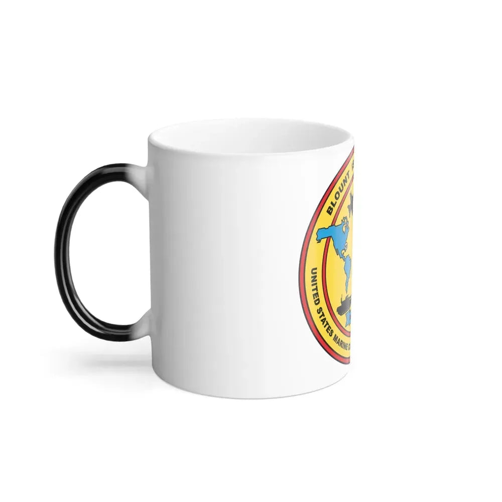 Blowout Island Command United States Marine Corps Prepositioning Programs (USMC) Color Changing Coffee Mug - Go Mug Yourself